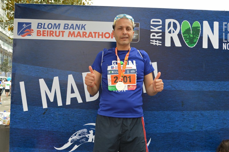 BLOM BANK Photobooth at the BLOM BANK Beirut Marathon